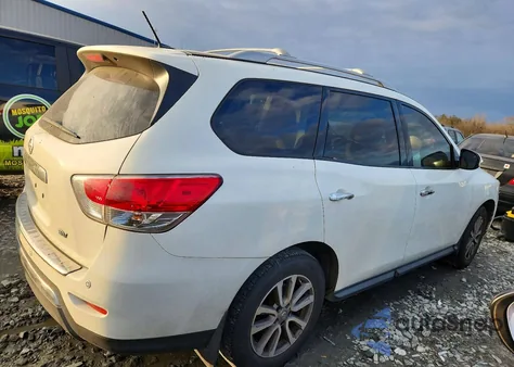 2016 Nissan Pathfinder S из США, поврежденный, VIN 5N1AR2MN3GC651381